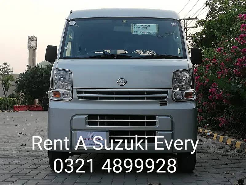 rent a car / Suzuki every for rent/ changan karvaan for rent 1