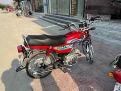 honda cd 70 2024 model (7 month ki purchase h)