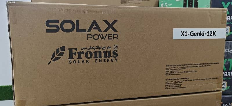 Fronus Solax Power X1 GENKI 12KW 1Phase IP65 Solar Hybrid Inverter 7