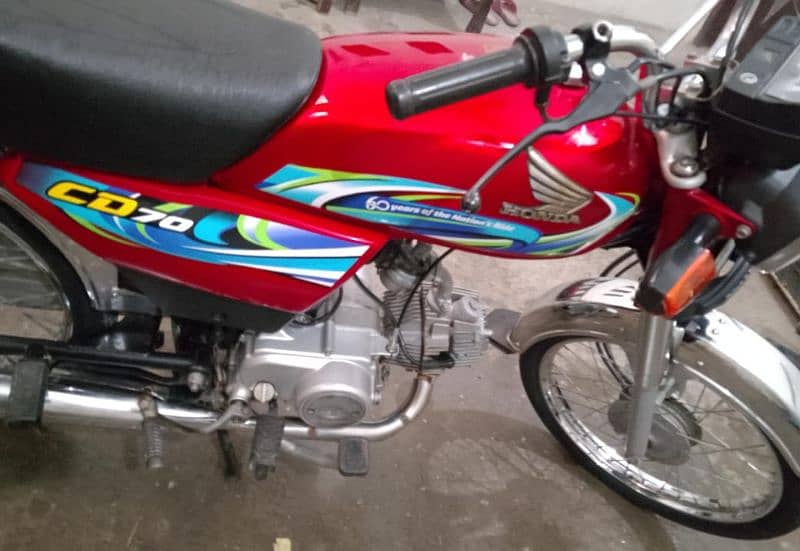 honda cd70 punjab nmbr urgent sale 1