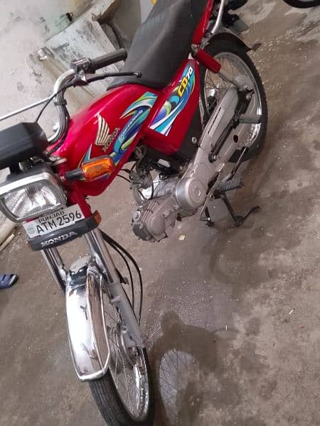 honda cd70 punjab nmbr urgent sale 2