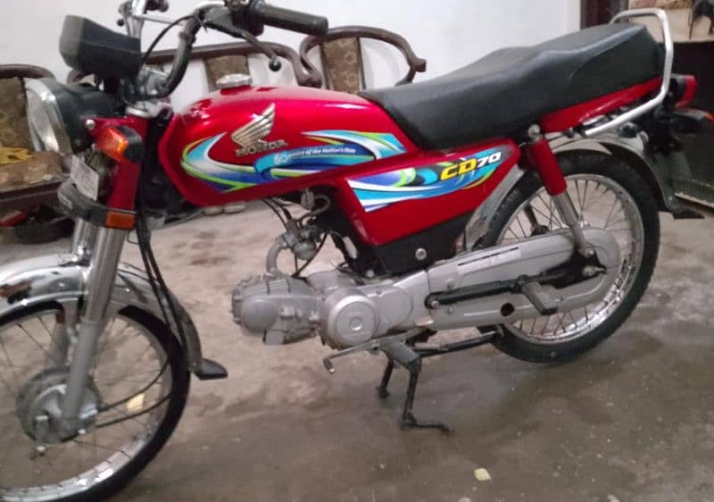 honda cd70 punjab nmbr urgent sale 4