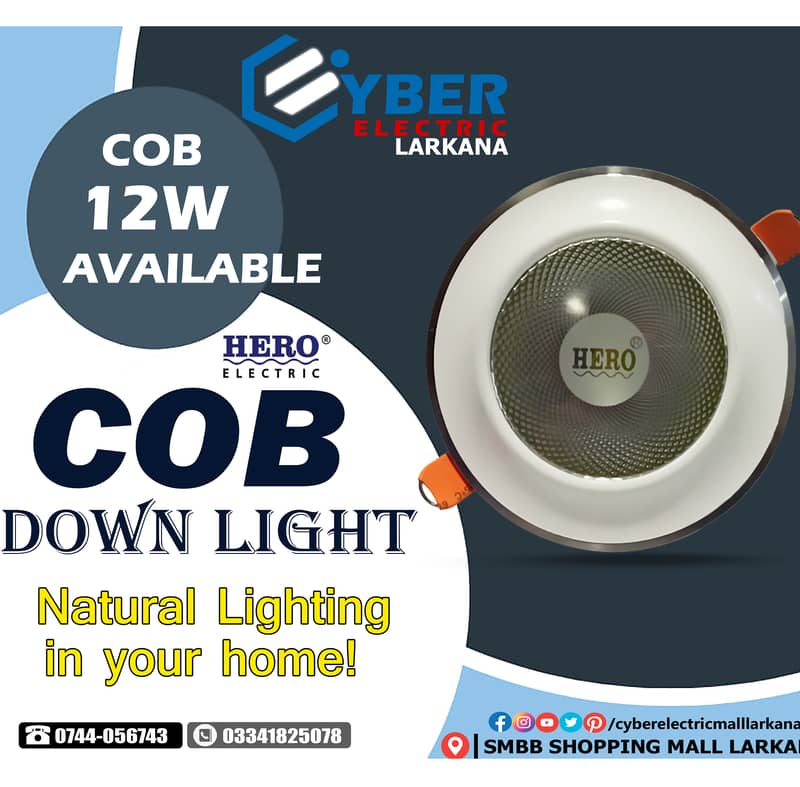 HERO 12W COB LED LIGHTS 1