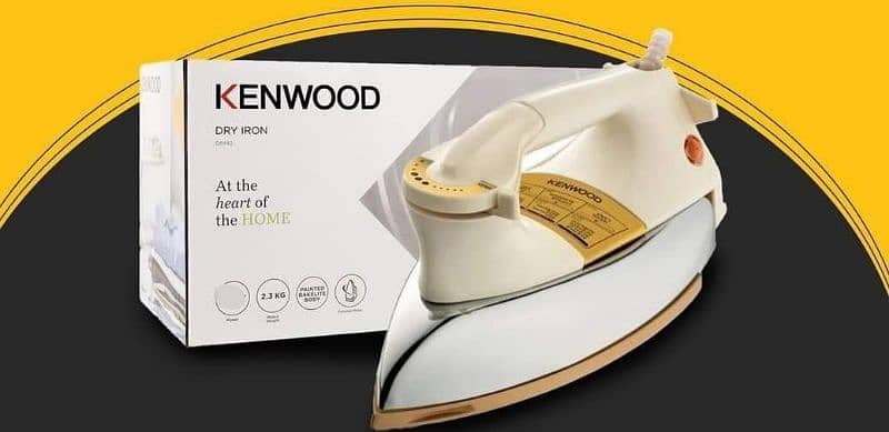 Versatile dry iron -1200 watts 1pc with temperature control for all 2