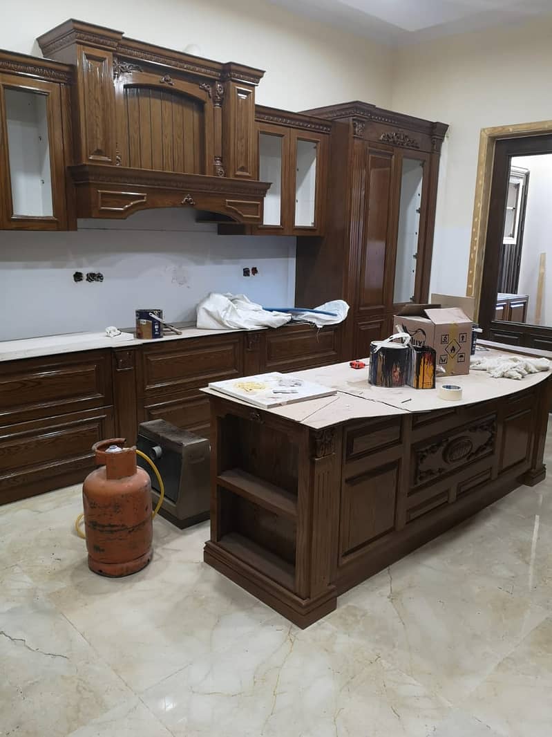 Wood Work Service Islamabad- Carpenter, Cabinet, Wardrobes,Wood Polish 6