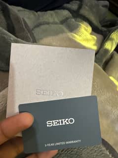 Seiko New watch