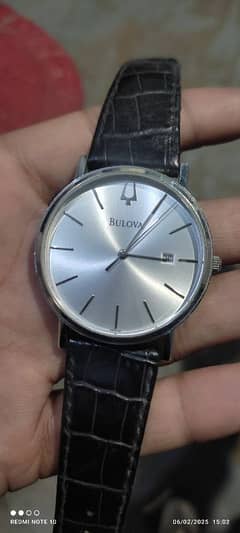 Bulova dress watch