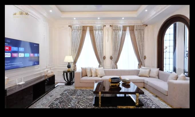 Hot Location Fully Furnished 2 Kanal Gelria Design Brand New House For Sale . 1