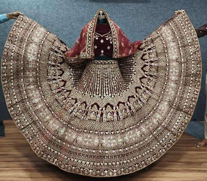 original velvet Indian lengha 0