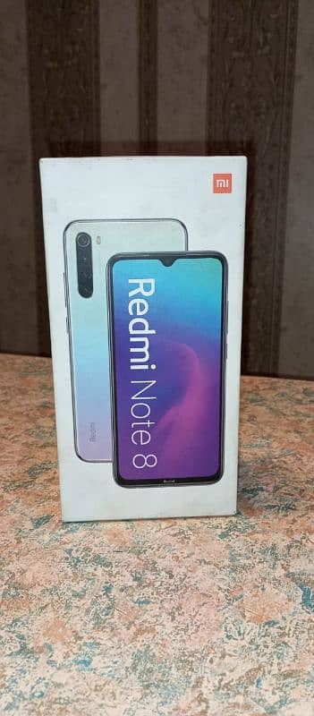 Redmi Note 8 With Box In New Condition 4