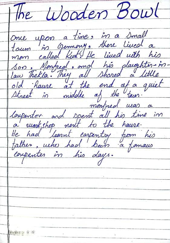 handwriting assignment work 0