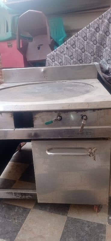 1 chaye tea wala counter and parhta wala counter with tawa 1