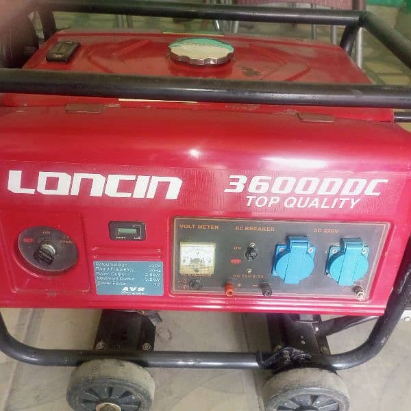 Generator 3600 DDC Loncin 4