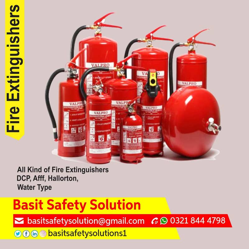 FIRE Extinguisher CO2 & POWEDER TYPE 0