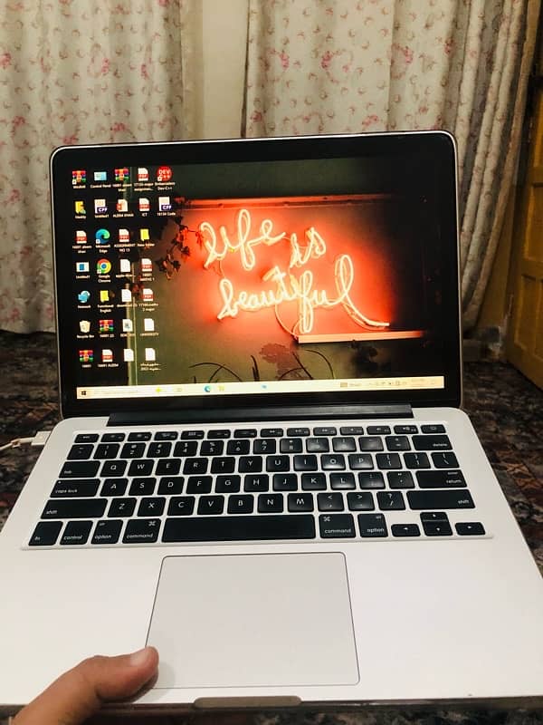 MacBook and window 2