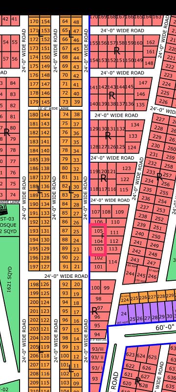 Leased Plot 120 Sq-Yd Old Block North Town Residency Phase 1 0