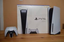 Ps5 Slim Game 2 Controller 1TB With Complete Box Disk Edition