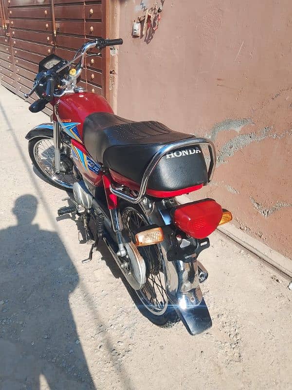 honda cd 70 genuine bike urgent sale 1