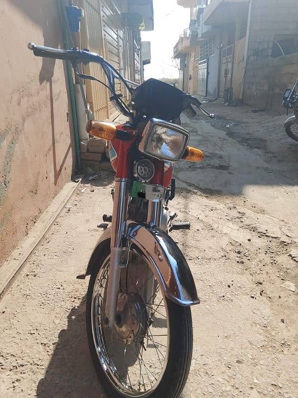 honda cd 70 genuine bike urgent sale 5