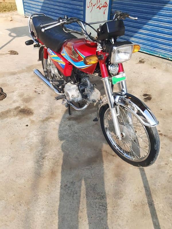 honda cd 70 genuine bike urgent sale 6