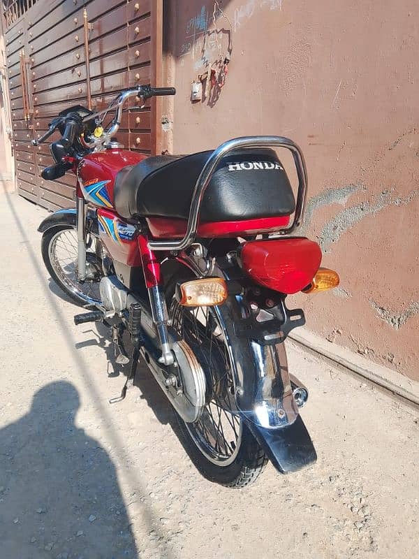 honda cd 70 genuine bike urgent sale 7