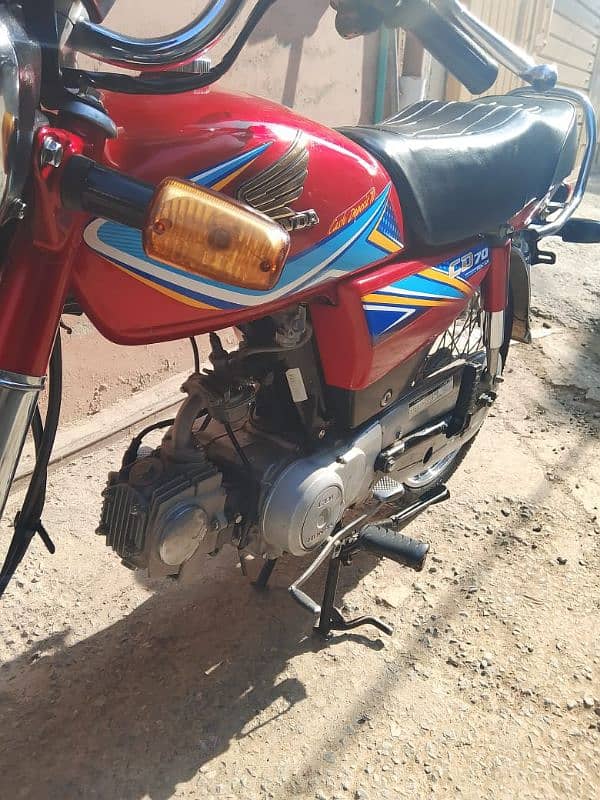 honda cd 70 genuine bike urgent sale 8