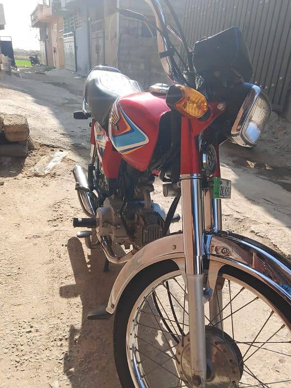 honda cd 70 genuine bike urgent sale 10