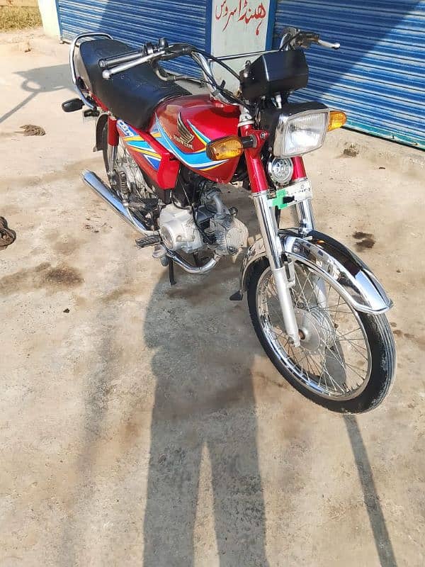 honda cd 70 genuine bike urgent sale 11