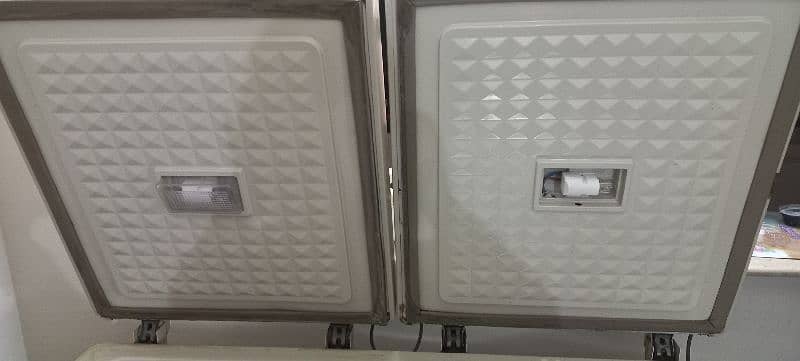 2 door deep freezer dawlance 6