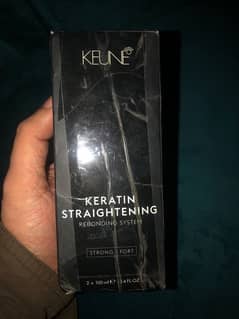 keune keratin Straightening Rebondings system