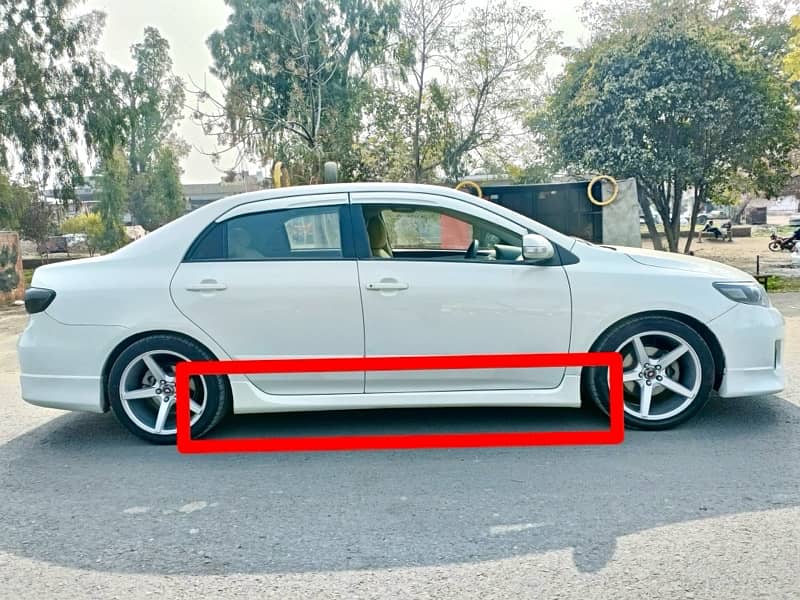 side skirts for corolla 2012 altis xli gli 2011 2013 2014 2010 2009 0