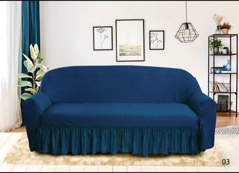 Sofa covers jersey  textured 6 seater 2