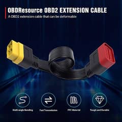 OBD2 Extension Cable Full 16Pin Male to Female