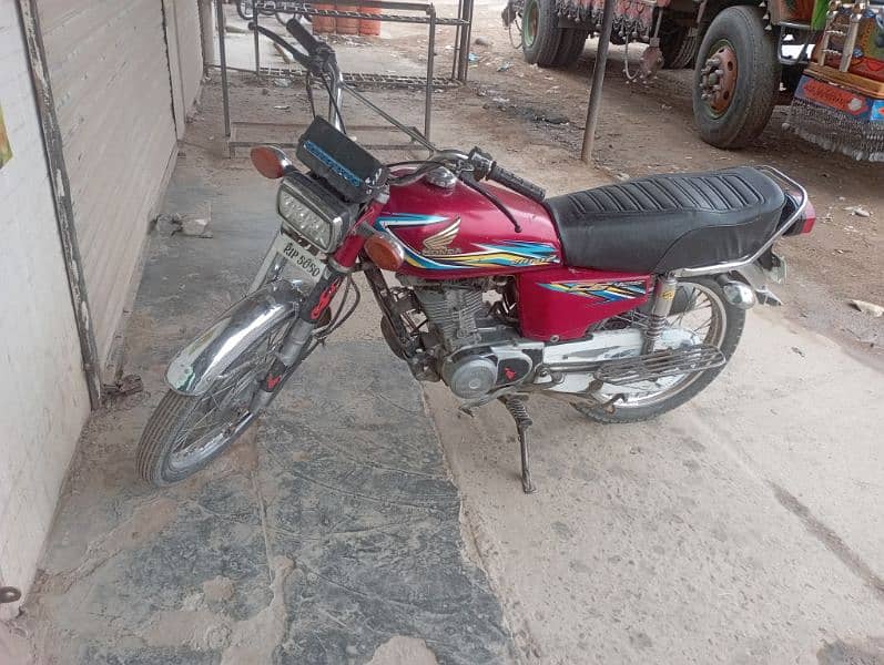 Honda 125 2018 Rawalpindi register 1