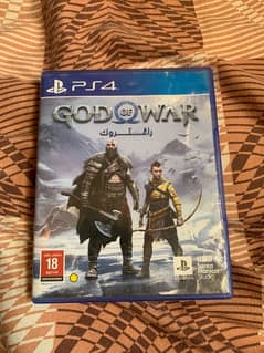 God of War Ragnarok Ps4 Rarely Used Imported from Dubai Urgent Sale