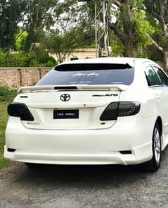 back sports bumper for corolla 2012 kits altis gli xli 2011 2013 2014