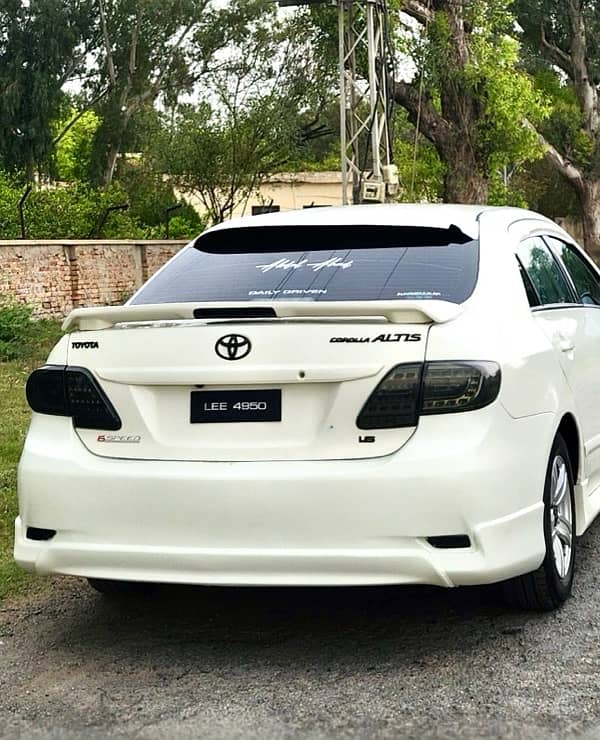 back sports bumper for corolla 2012 kits altis gli xli 2011 2013 2014 0