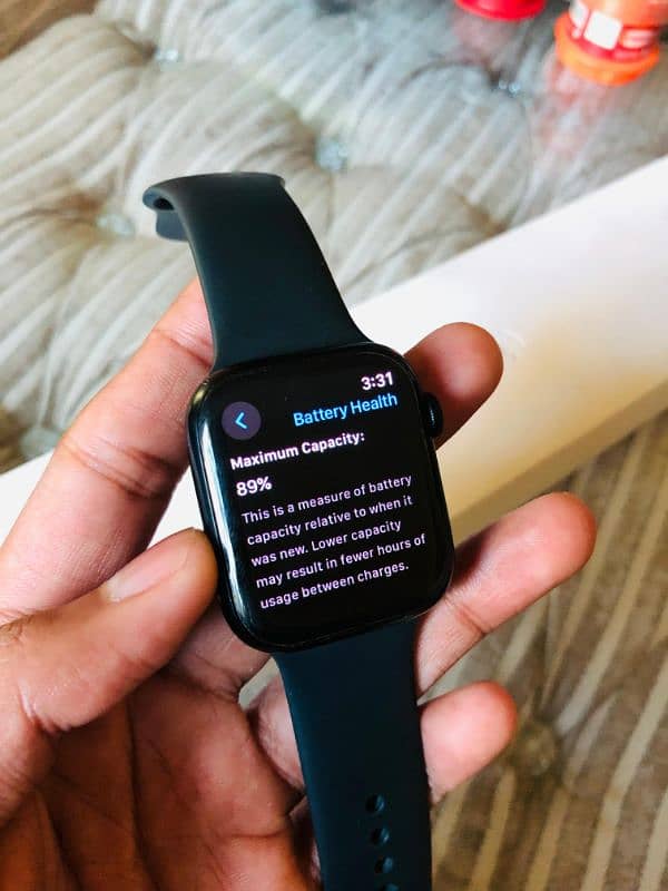 Apple Watch Series 7 45mm Midnight Black 4