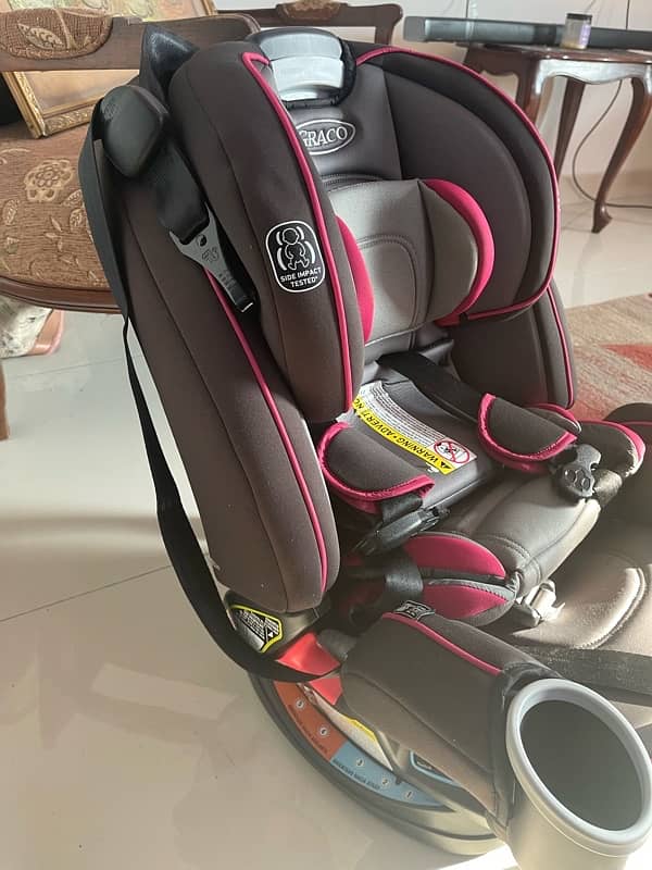 Urgent Graco 4Ever DLX Car Seat – 4-in-1, Bought from Babies RUs Dubai 9