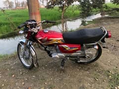 Honda 125 fresh look argent sale