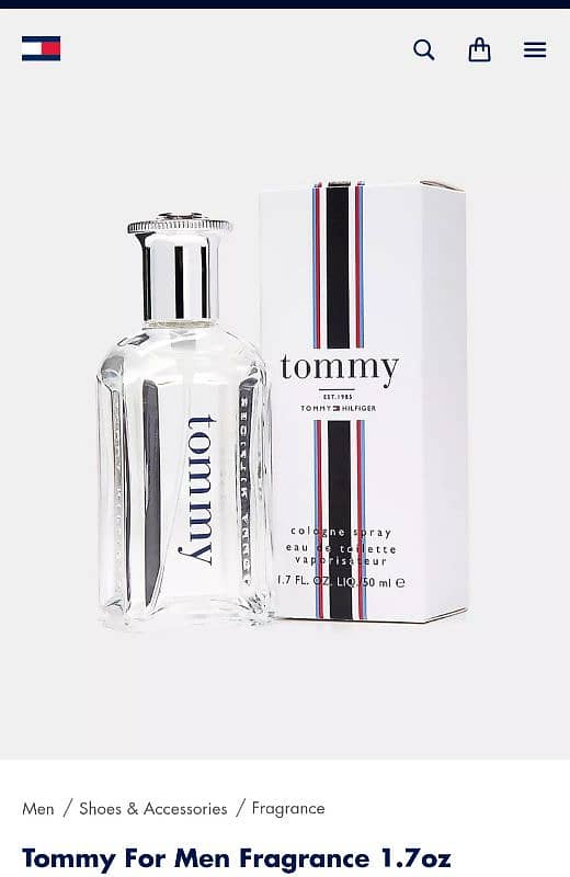 Tommy Hilfiger Fragrance 1.7oz 0