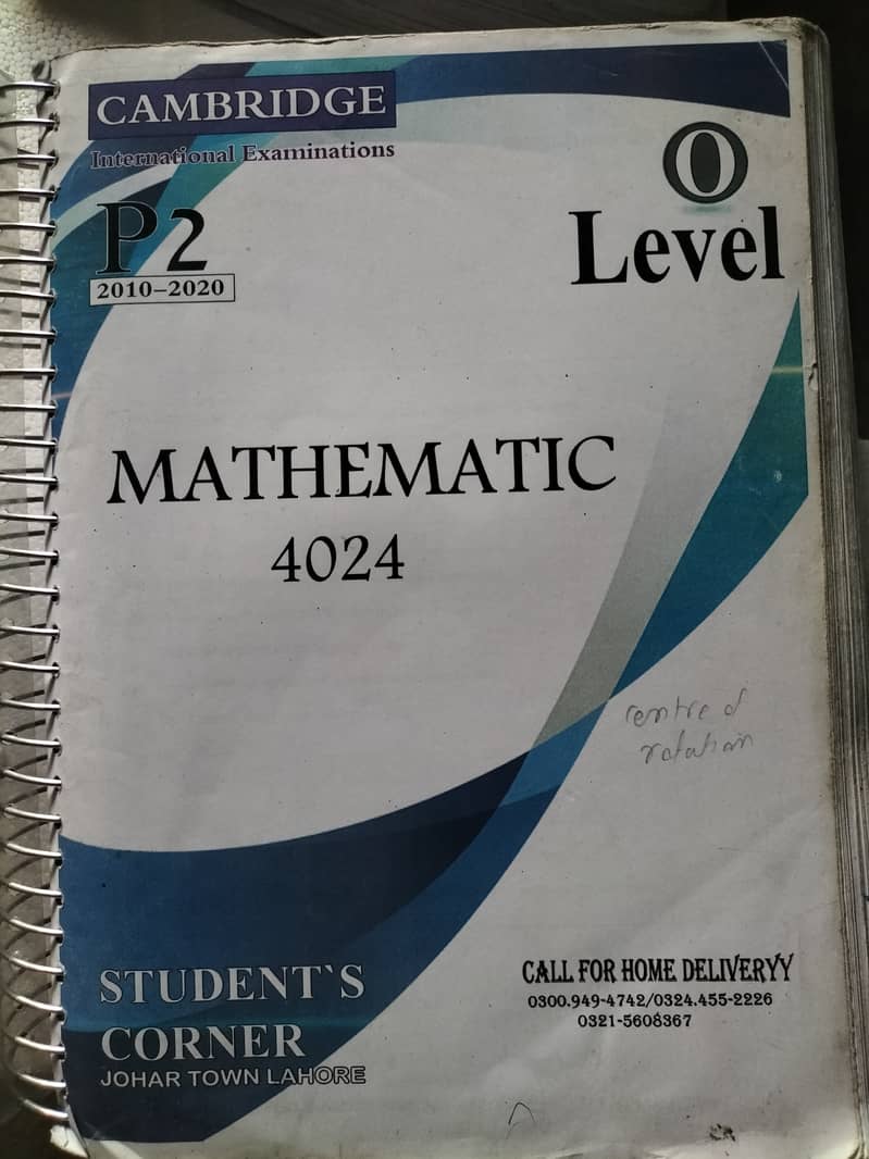 olevels mathematics p2 yearly(almost unsolved) 0