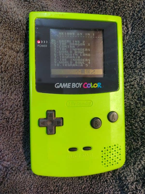 Nintendo game boy color made in Japan 6