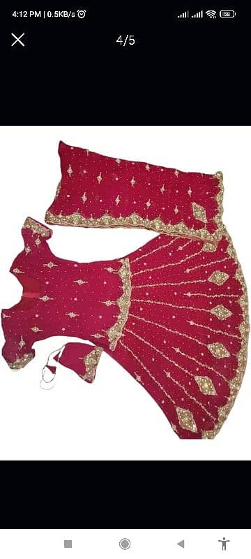 wedding dress lehnga for sale 3