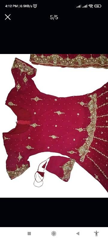 wedding dress lehnga for sale 4