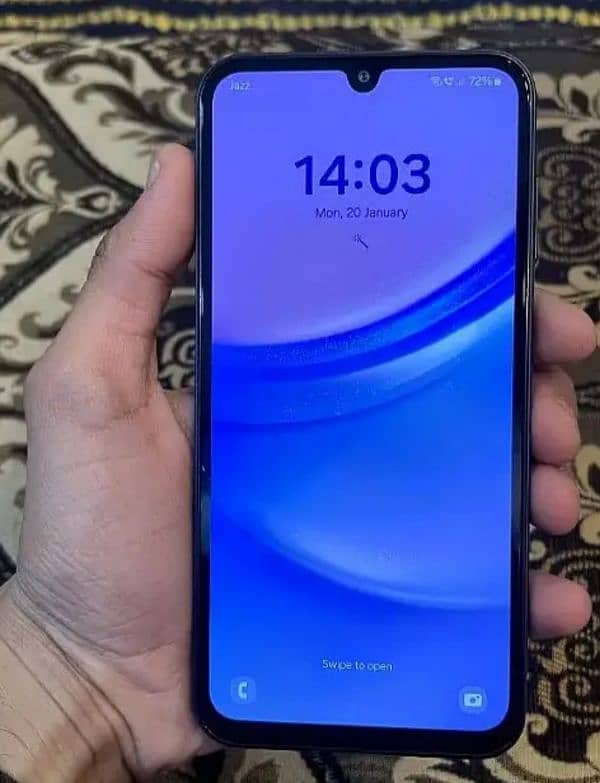 SAMSUNG A15 LUSH CONDITION WITH BOX 2