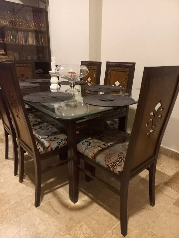 dining table with 6 chairs 2