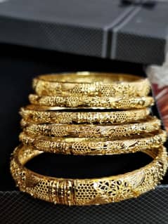 Gold Plated Bangles