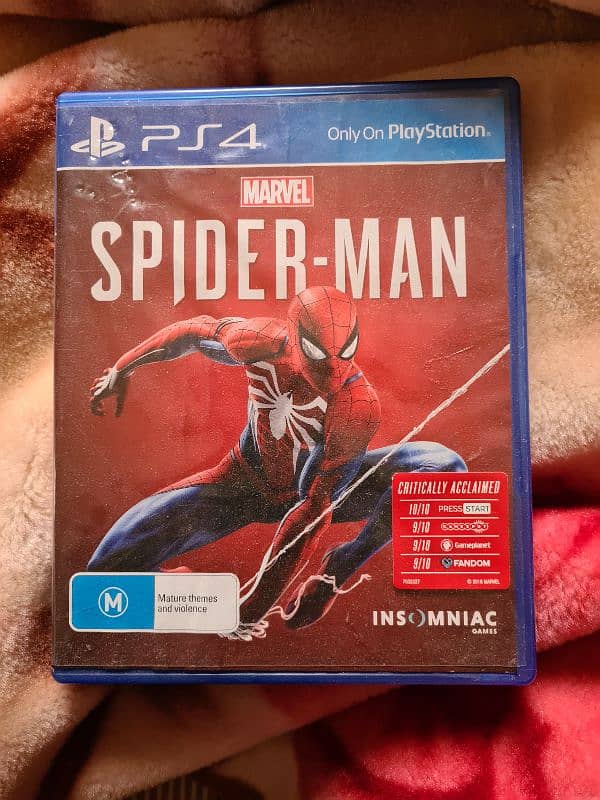 Marvel Spider Man Ps4 Game Imported from Australia 0