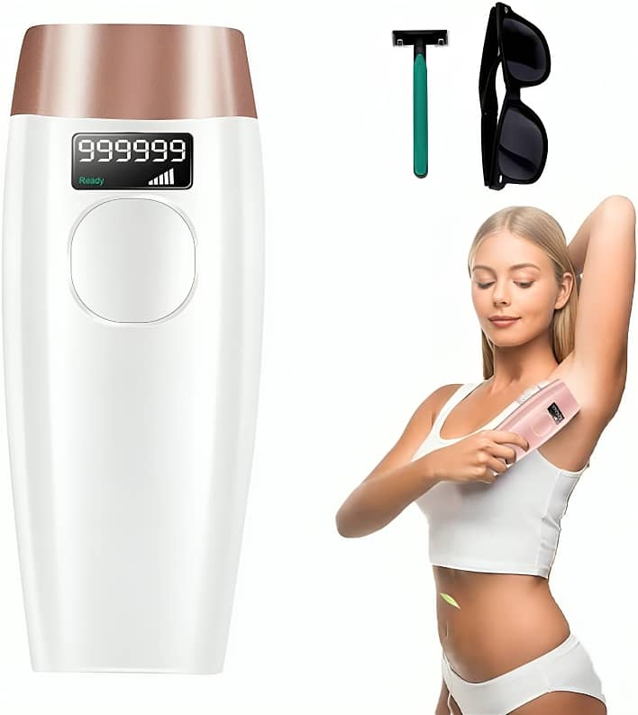 IPL Laser Hair Removal Device – Painless & Permanent, 990,000 Flashes 1